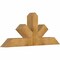 Ekena Millwork Saratoga Rough Sawn Timber Gable Bracket, Western Red Cedar, 60"W x 25"H x 6"D x 6"F, 10/12 Pitch GBW060X25X0606SAR00RWR - alternate 2